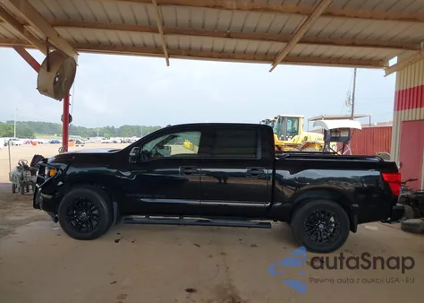 2019 Nissan Titan Sv z USA, uszkodzony, nr VIN 1N6AA1E52KN534731